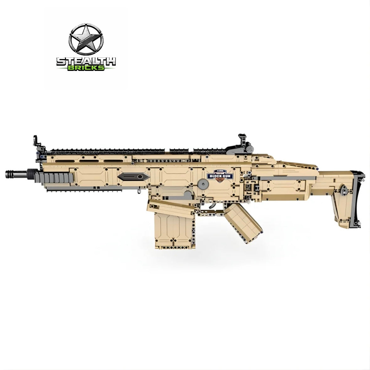 Scar-Assault Rifle - 1406 Pieces