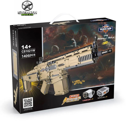 Scar-Assault Rifle - 1406 Pieces